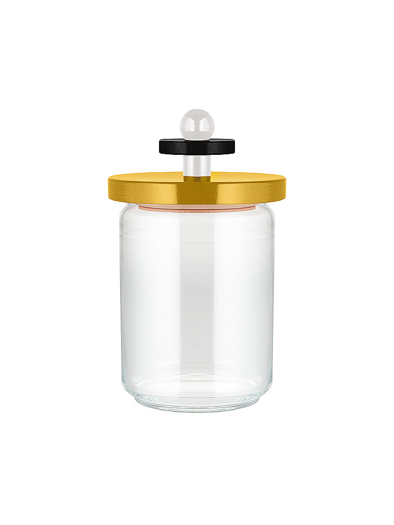 ALESSI Vorratsglas Lindenholz 1L bunt