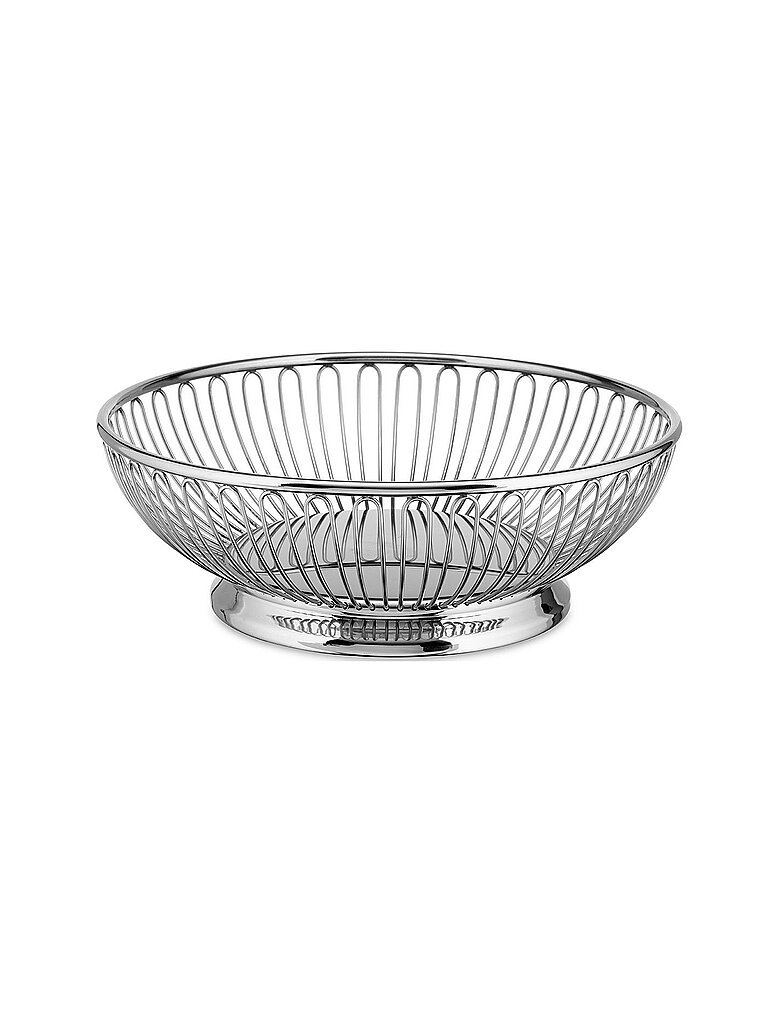 ALESSI 826/20 CORBEILLE RONDE À FIL EN ACIER BRILLANT 20,5 CM