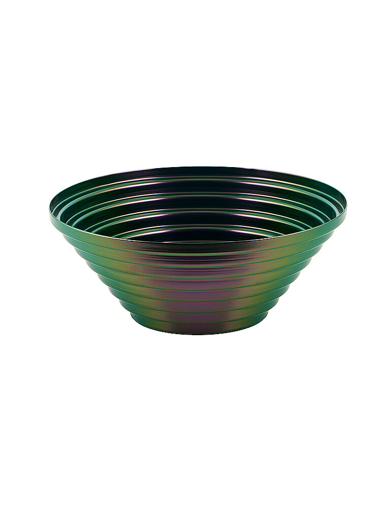 ALESSI Schale rund MAYA 25cm Gruen dunkelgrün