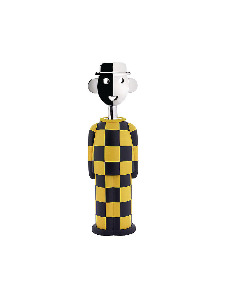 ALESSI Korkenzieher Alessandro M. - Giallo e Nero  bunt