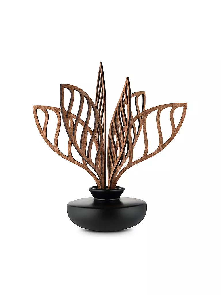 ALESSI | Duft- Blattdiffusor "Shhh - The Five Seasons" 150ml  | schwarz