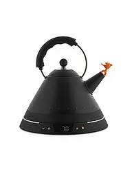 ALESSI | Elektrischer Wasserkocher 1,5l Michael Graves Edelstahl Schwarz  | Schwarz