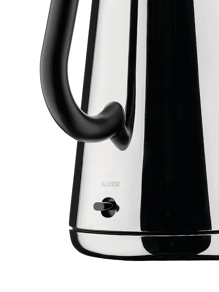 ALESSI | Elektrischer Wasserkocher 80cl TORU Edelstahl  | Silber