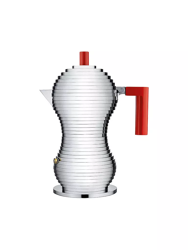 ALESSI | Espressomaschine "Pulcina" 3 Tassen | silber