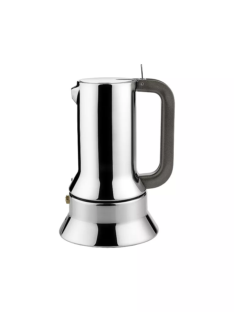 ALESSI | Espressomaschine / 6 Tassen | silber