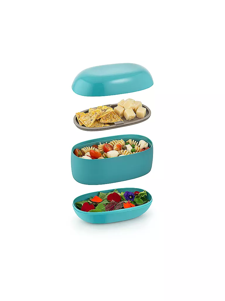 ALESSI | Frischhaltedose - Lunchbox Food a porter 19cm  | gelb