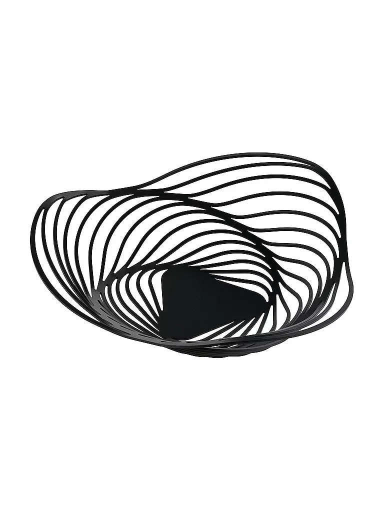 ALESSI | Korbschale Trinity 26cm | schwarz