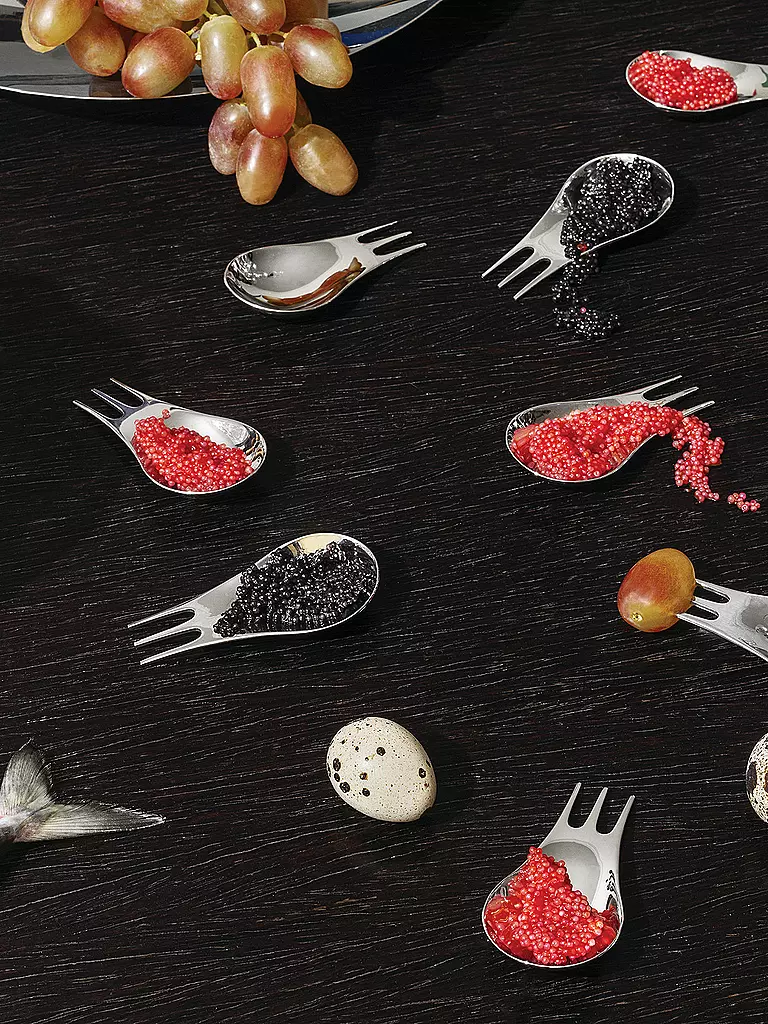 ALESSI | Multifunktionsbesteck Moscardino Edelstahl | silber