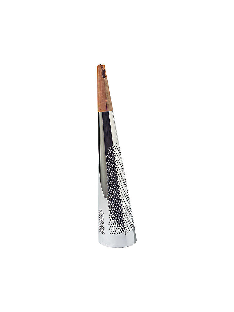 ALESSI | Riesenreibe Todo 46cm (Edelstahl/Holz) | silber