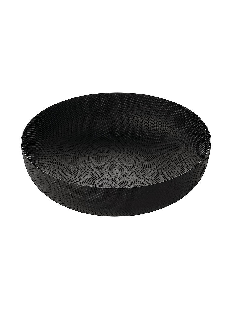 ALESSI | Schale rund 24cm Schwarz | schwarz
