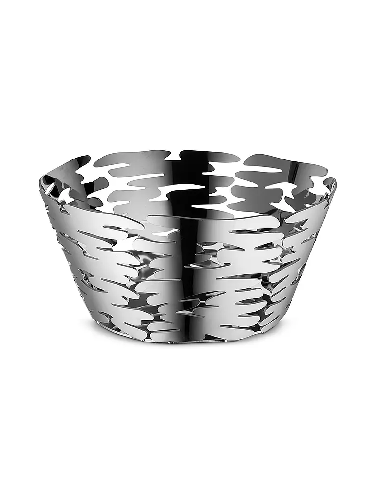 ALESSI | Schale rund Barket 21cm | silber