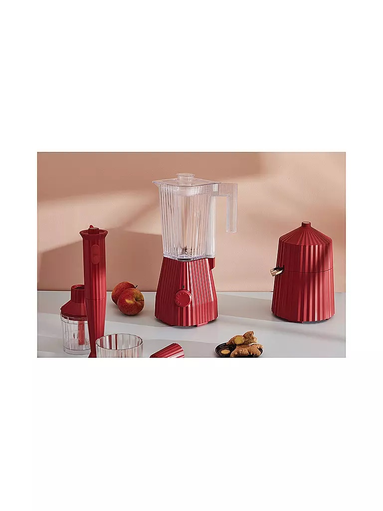 ALESSI | Standmixer Plisse Rot MDL09/R | rot