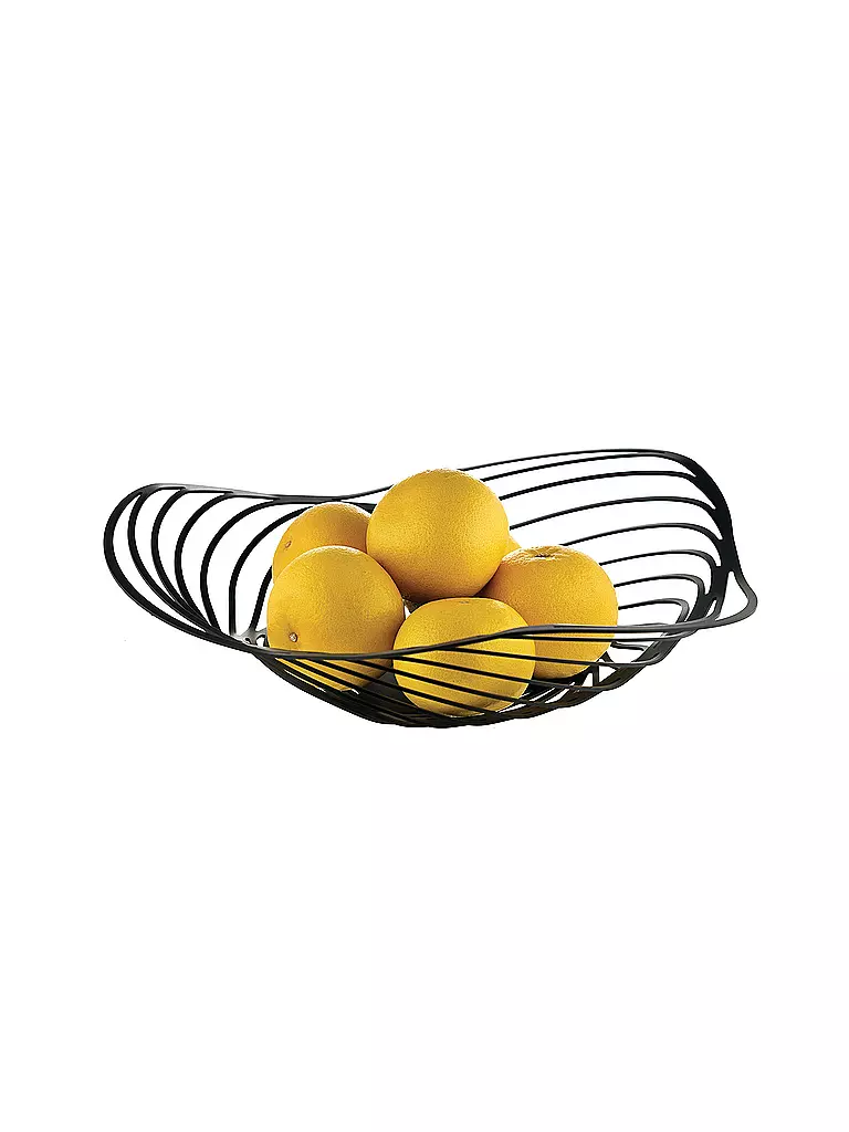 ALESSI | Tafelaufsatz Trinity 43cm | schwarz