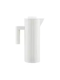 ALESSI | Thermoskanne - Isolierkanne Plisse 1 l  Rot | weiss