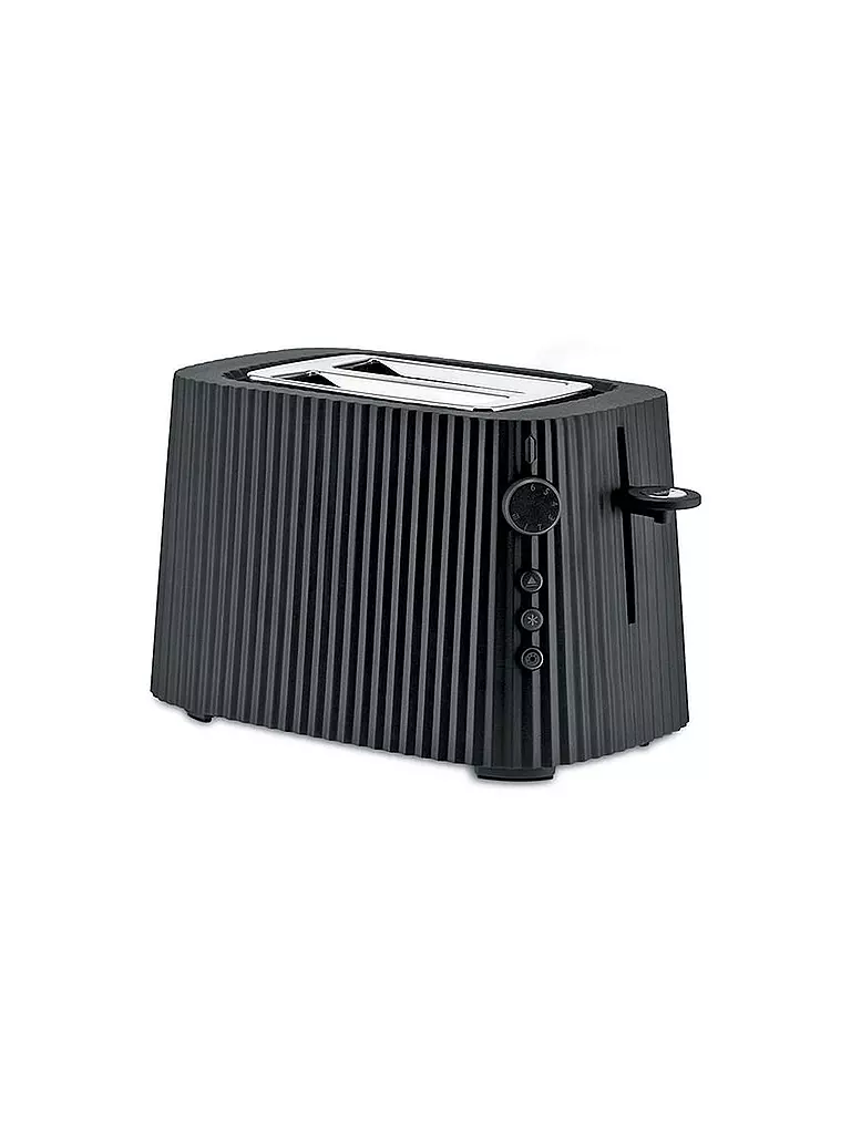 ALESSI | Toaster Plisse Schwarz MDL08 B | schwarz