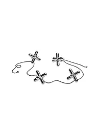 ALESSI | Topfuntersetzer Tripod Edelstahl | silber