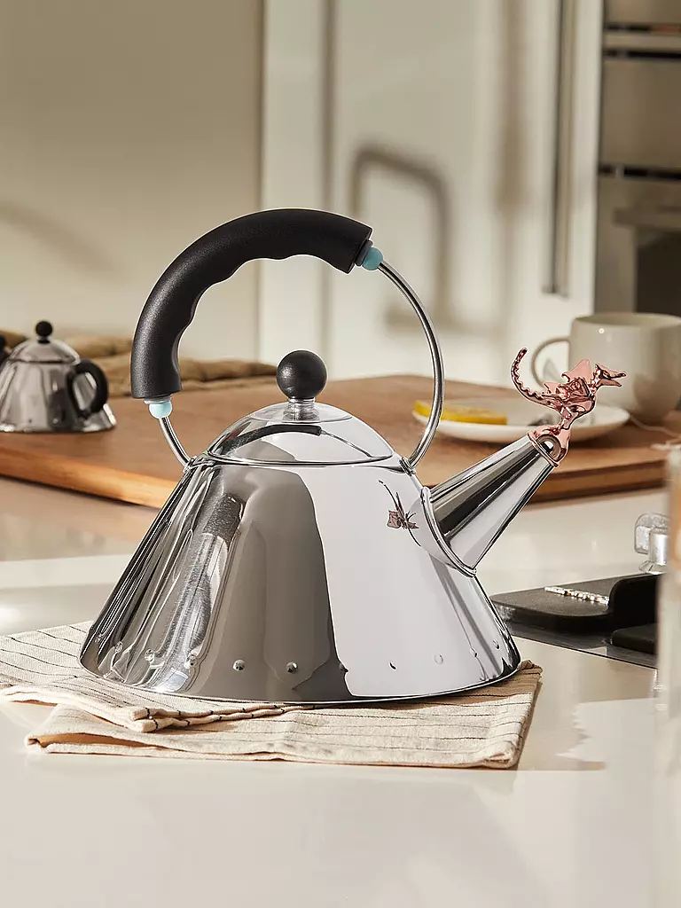 ALESSI | Wasserkessel Tea-Rex 2l | silber