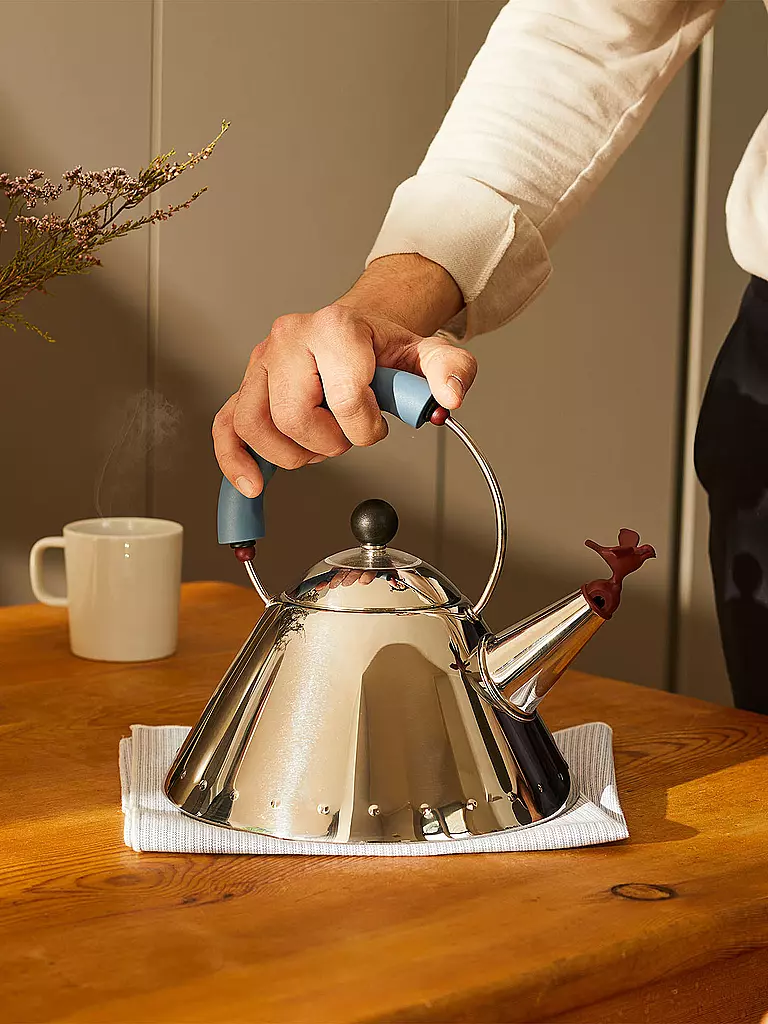 ALESSI | Wasserkessel2L (Edelstahl) | silber