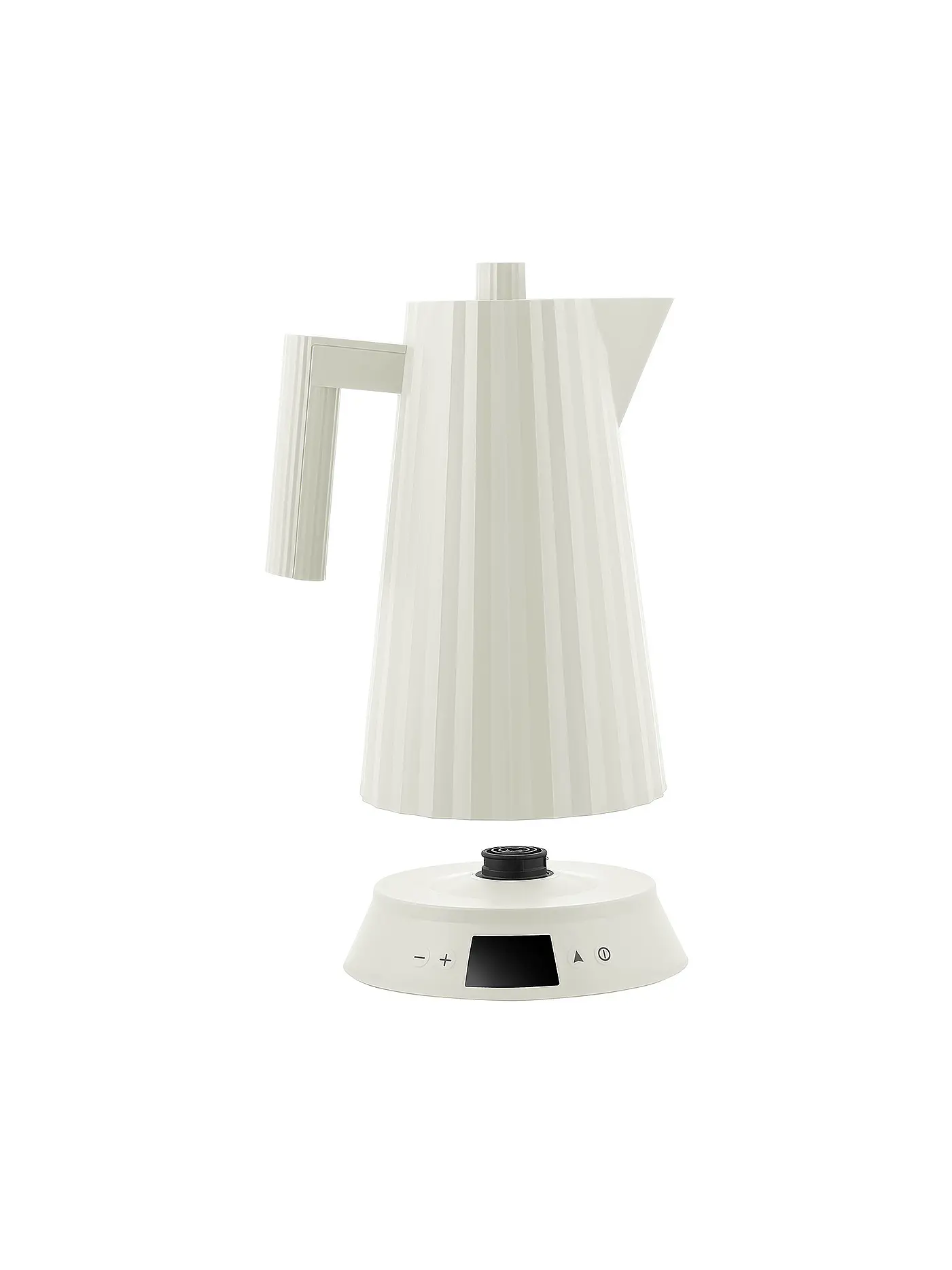 ALESSI | Wasserkocher 1,7l Plissee Th. Harz / Weiss | weiss