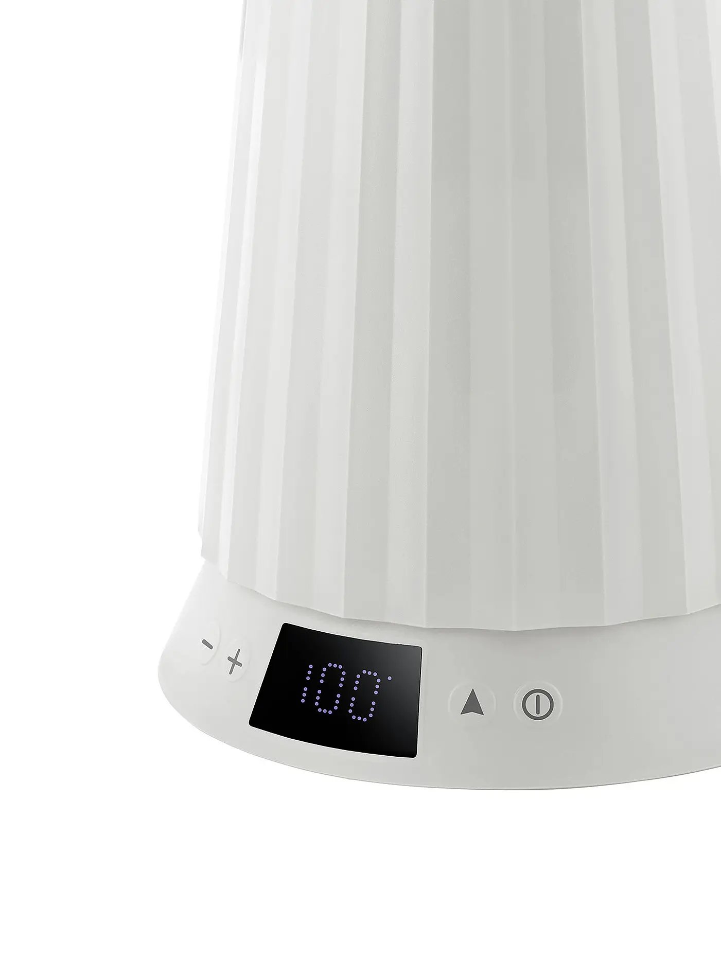 ALESSI | Wasserkocher 1,7l Plissee Th. Harz / Weiss | weiss