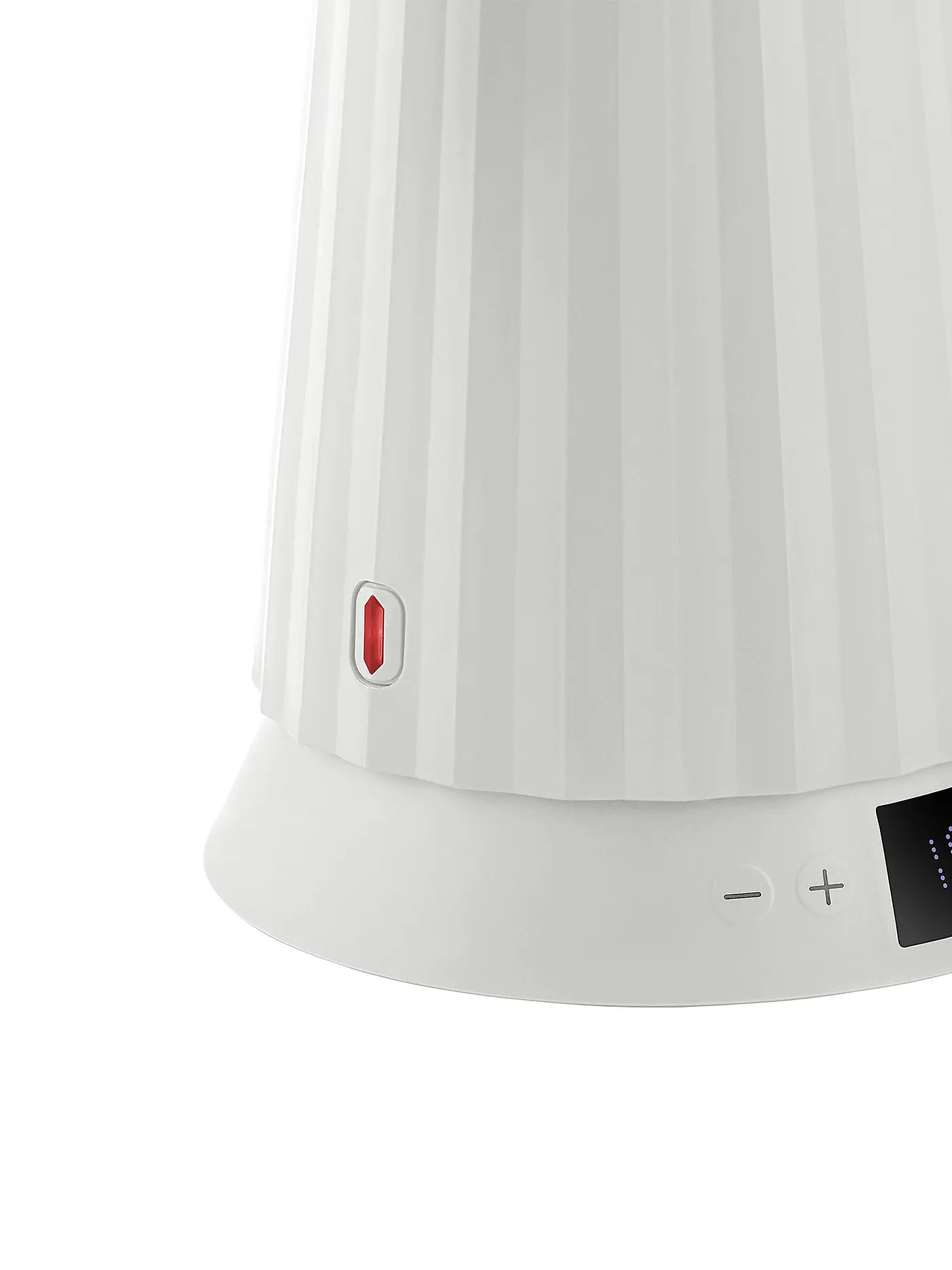 ALESSI | Wasserkocher 1,7l Plissee Th. Harz / Weiss | weiss