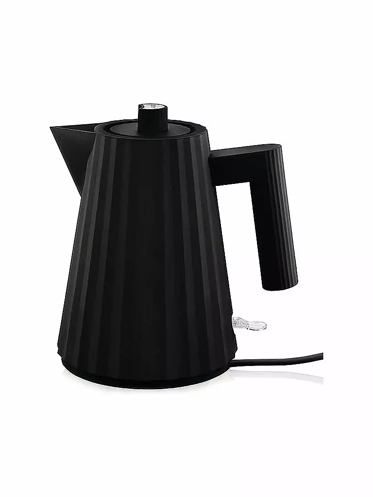 ALESSI | Wasserkocher Plisse Schwarz  MDL06/1S | schwarz
