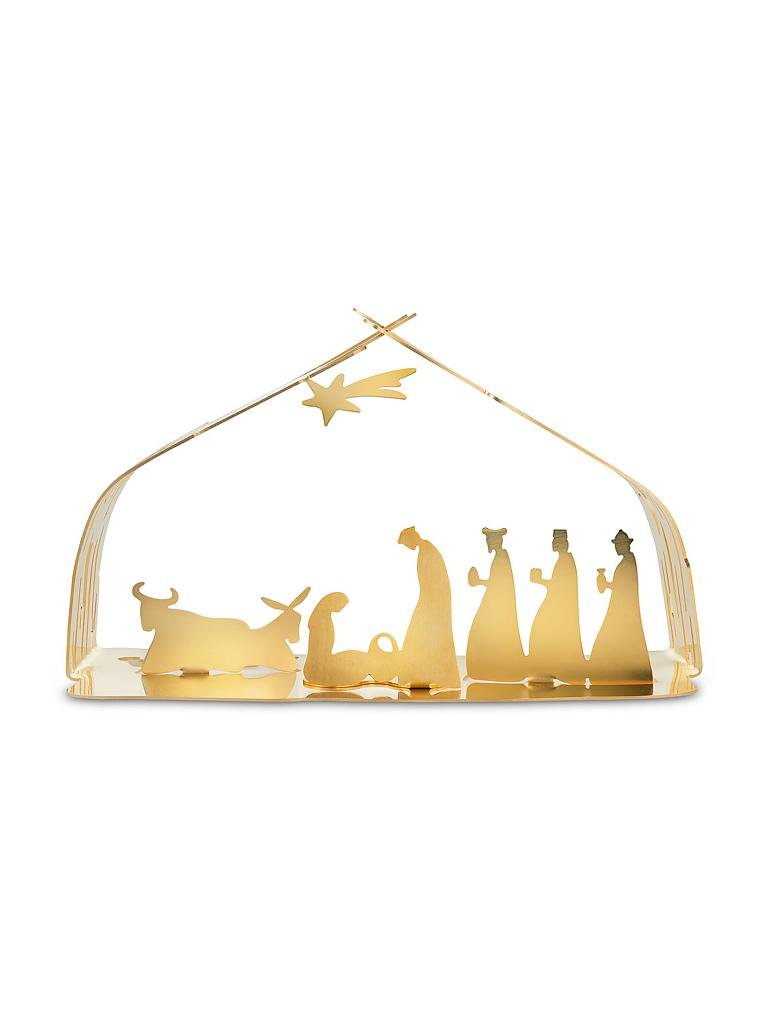 Alessi Weihnachtskrippe Christbaumkugeln Weiß Kunststoff