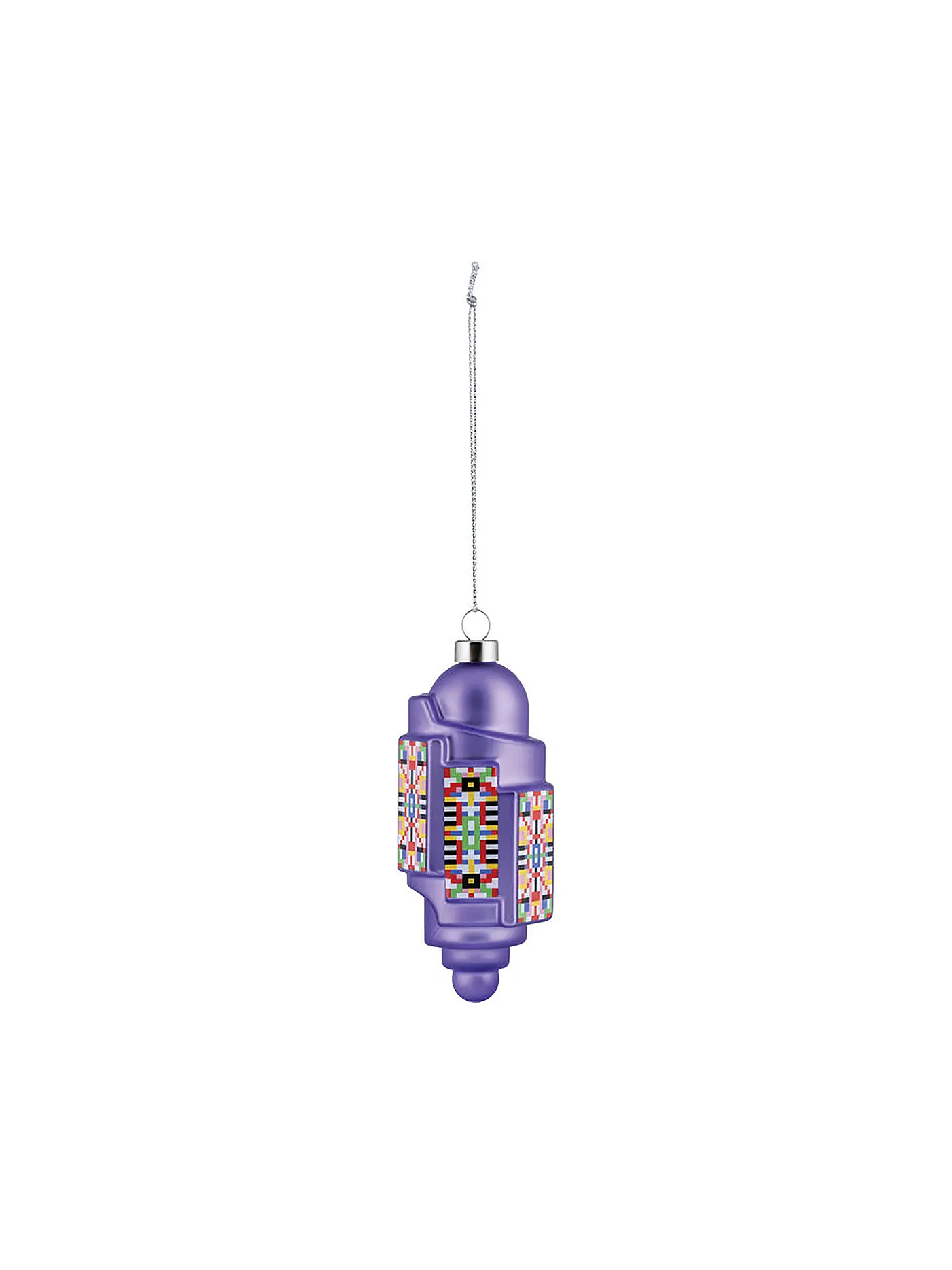 ALESSI | Weihnachtsschmuck ARCH 8,5cm Rot/Dek. | lila