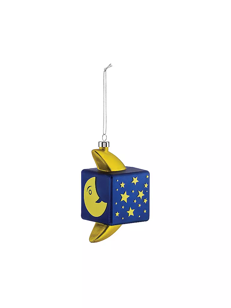 ALESSI | Weihnachtsschmuck - Weihnachts Ornament Mooncube | bunt