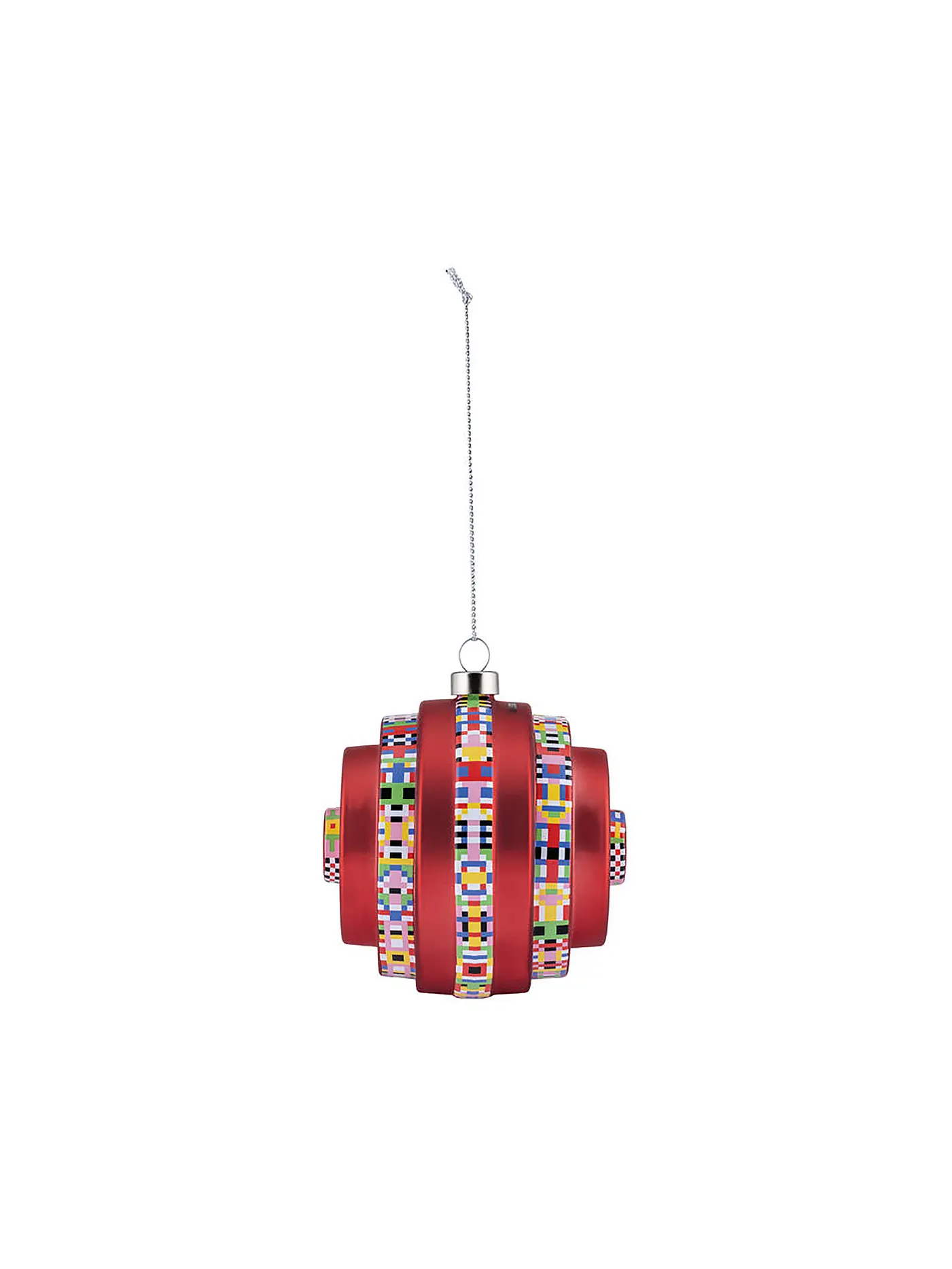ALESSI | Weihnachtsschmuck ARCH 8,5cm Rot/Dek. | rot