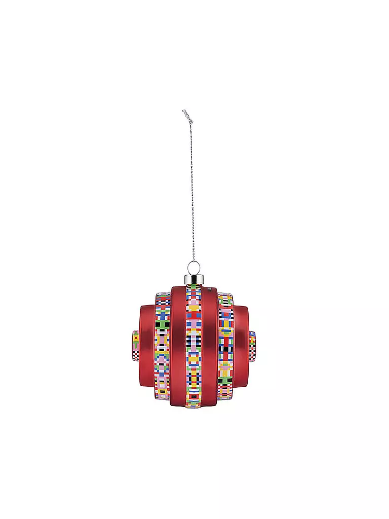 ALESSI | Weihnachtsschmuck ARCH 8,5cm Rot/Dek. | rot
