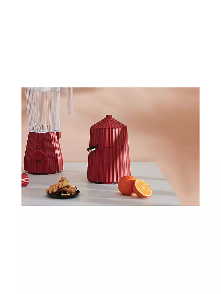 ALESSI | Zitruspresse Plisse Rot MDL07/R | rot