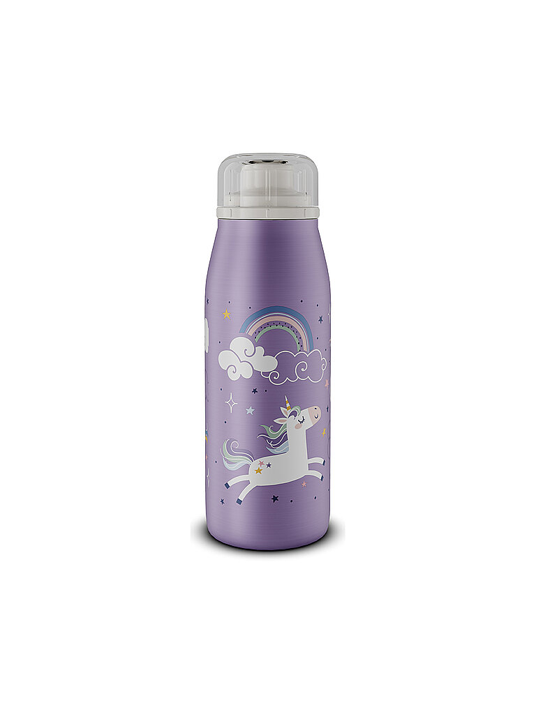 ALFI Isolierflasche - Thermosflasche Kids 0,35l Unique Unicorns lila