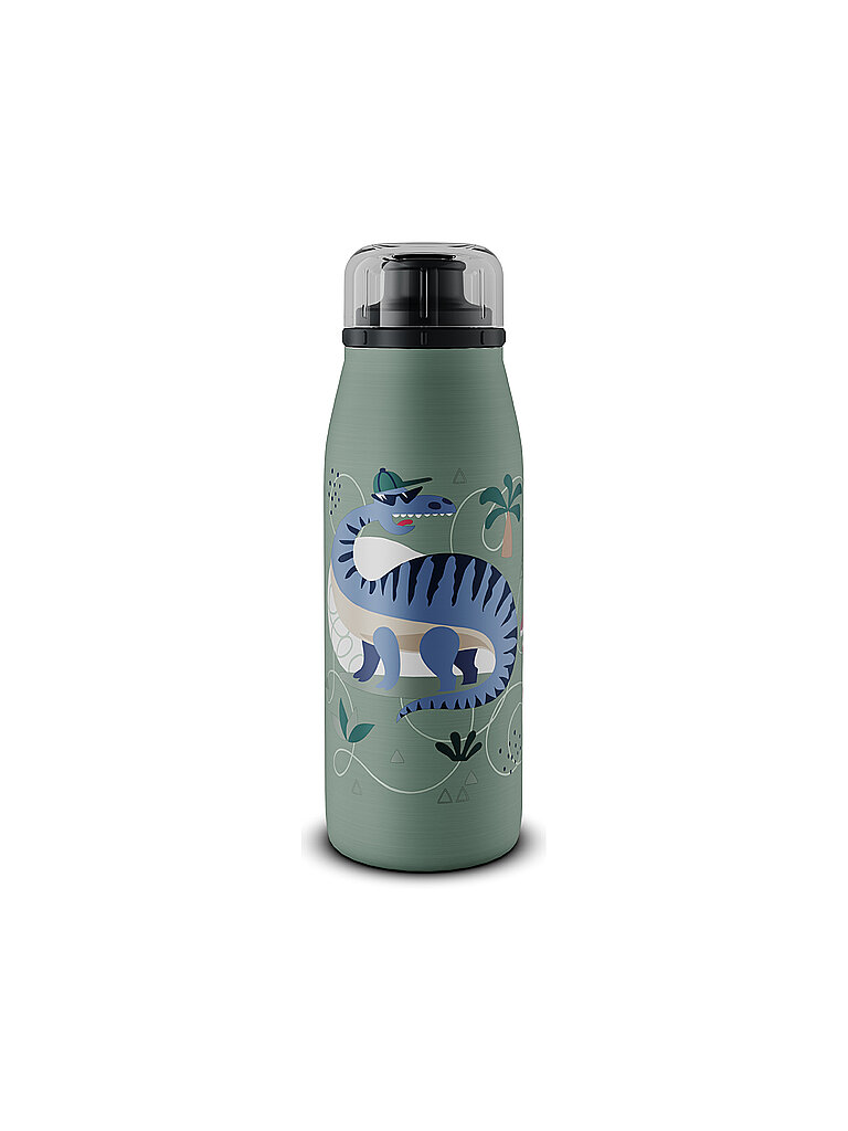 ALFI Isolierflasche - Thermosflasche Kids 0,35l Crazy Dinos hellgrün
