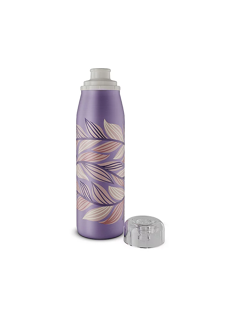 ALFI Isolierflasche - Thermosflasche Kids 0,5l Leaves lila
