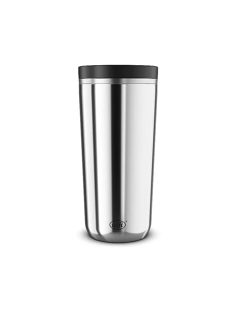 ALFI | Coffee to go-Becher 0,38l MUG PRO edelstahl | silber