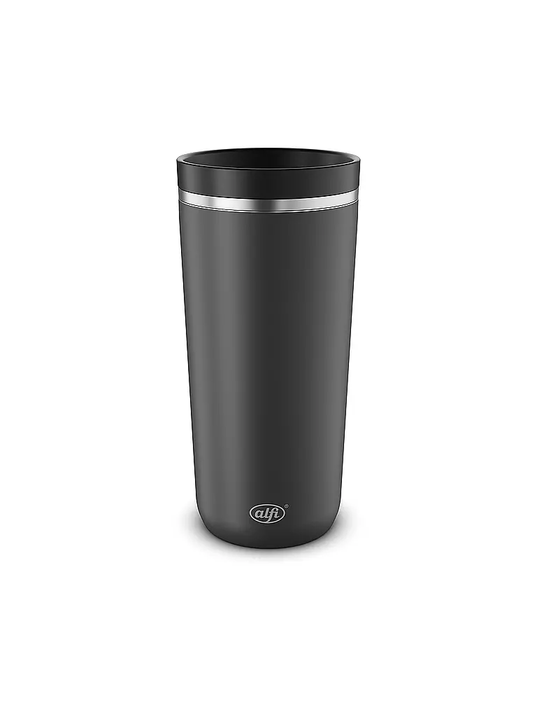 ALFI | Coffee to go-Becher 0,38l MUG PRO Matt Schwarz | schwarz