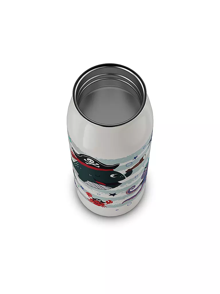 ALFI | Isolierflasche - Thermosflasche Kids 0,35l Brave Pirates | hellgrün
