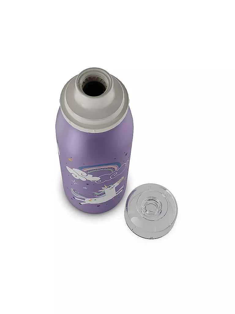 ALFI | Isolierflasche - Thermosflasche Kids 0,35l Unique Unicorns | hellgrün