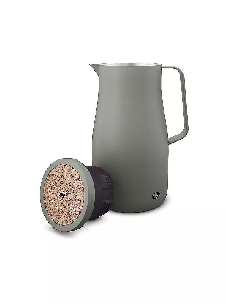 ALFI | Thermoskanne - Isolierkanne Studio 1l Matcha Green | dunkelrot
