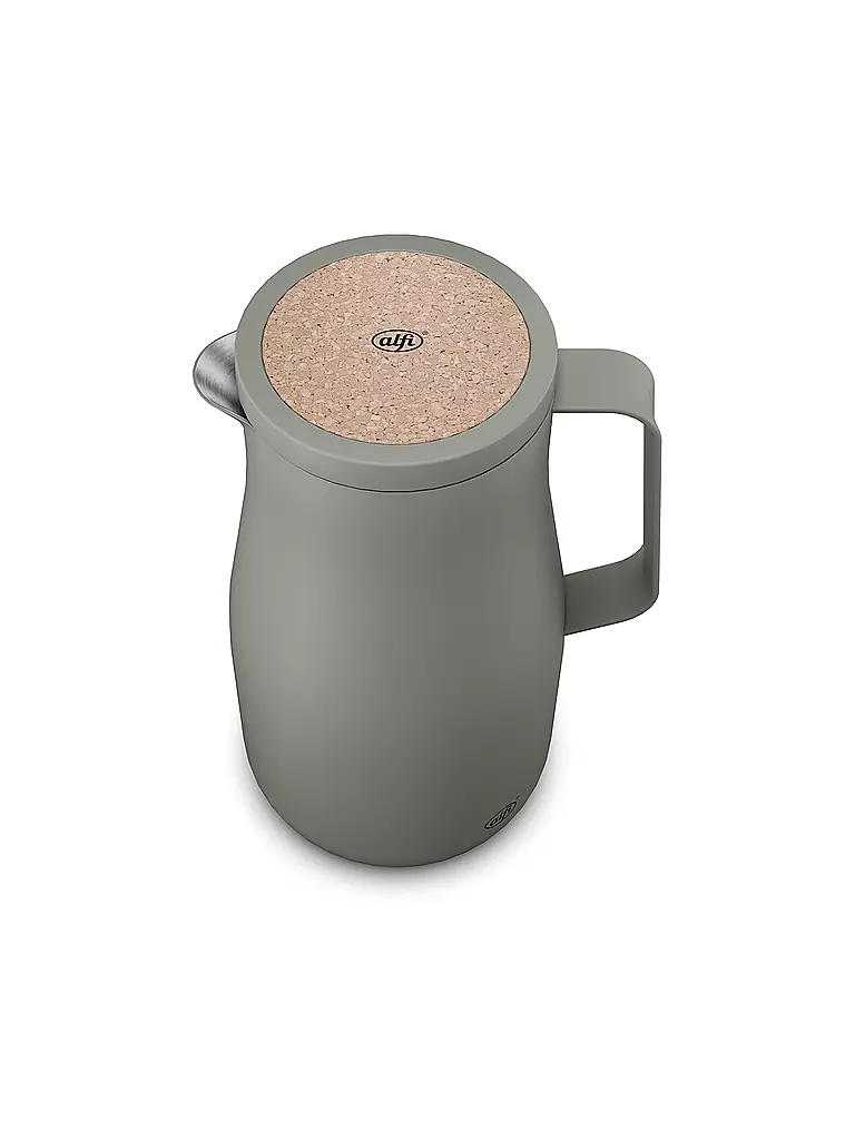 ALFI | Thermoskanne - Isolierkanne Studio 1l Matcha Green | dunkelrot