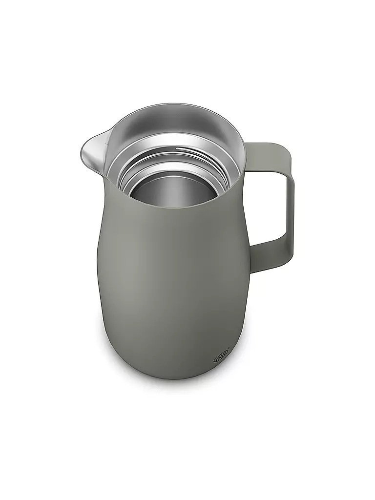 ALFI | Thermoskanne - Isolierkanne Studio 1l Matcha Green | dunkelrot