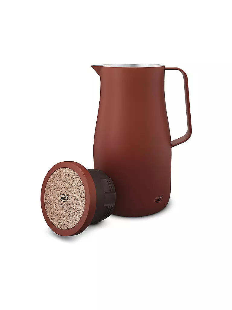 ALFI | Thermoskanne - Isolierkanne Studio 1l Spicy Red | hellgrün