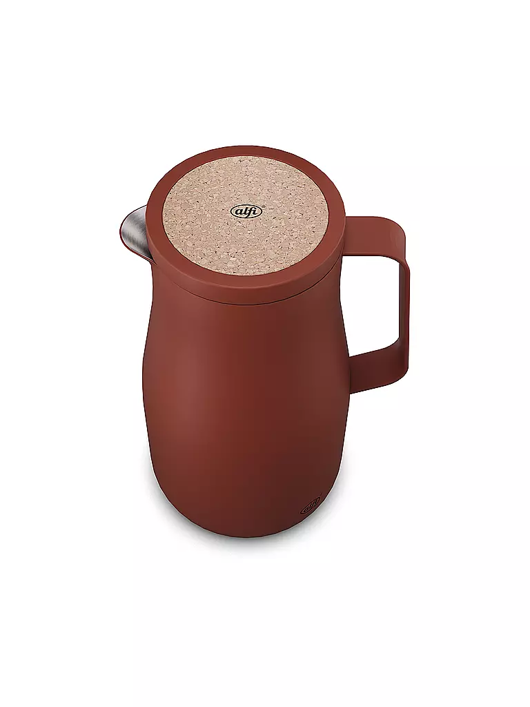 ALFI | Thermoskanne - Isolierkanne Studio 1l Spicy Red | hellgrün