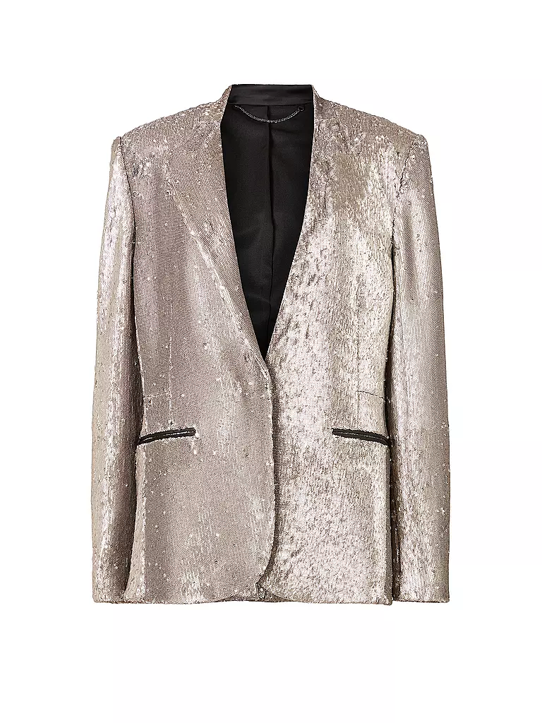 ALLSAINTS | Blazer LEIGH SEQUIN | silber