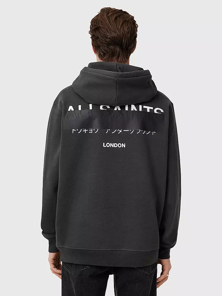 ALLSAINTS | Kapuzensweater - Hoodie REDACT | schwarz