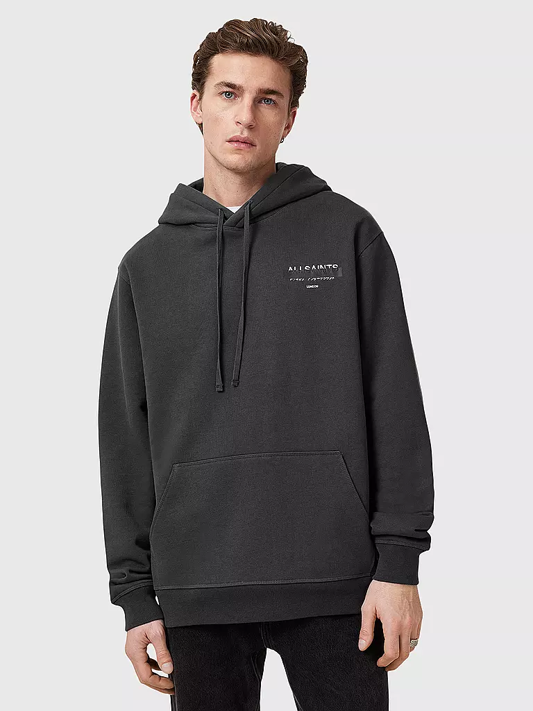 ALLSAINTS | Kapuzensweater - Hoodie REDACT | schwarz