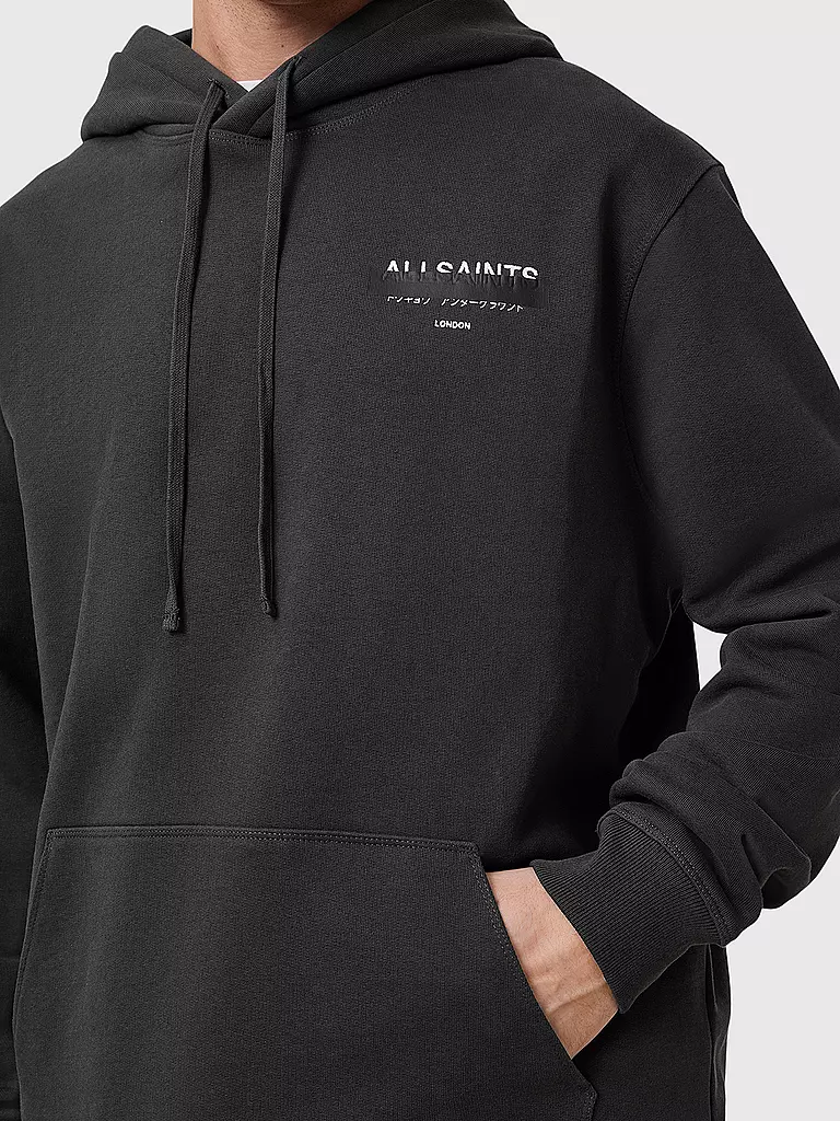 ALLSAINTS | Kapuzensweater - Hoodie REDACT | schwarz