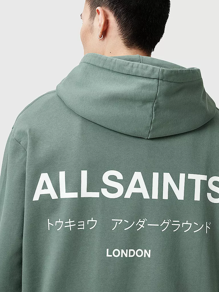 ALLSAINTS | Kapuzensweater - Hoodie UNDERGORUND | grün