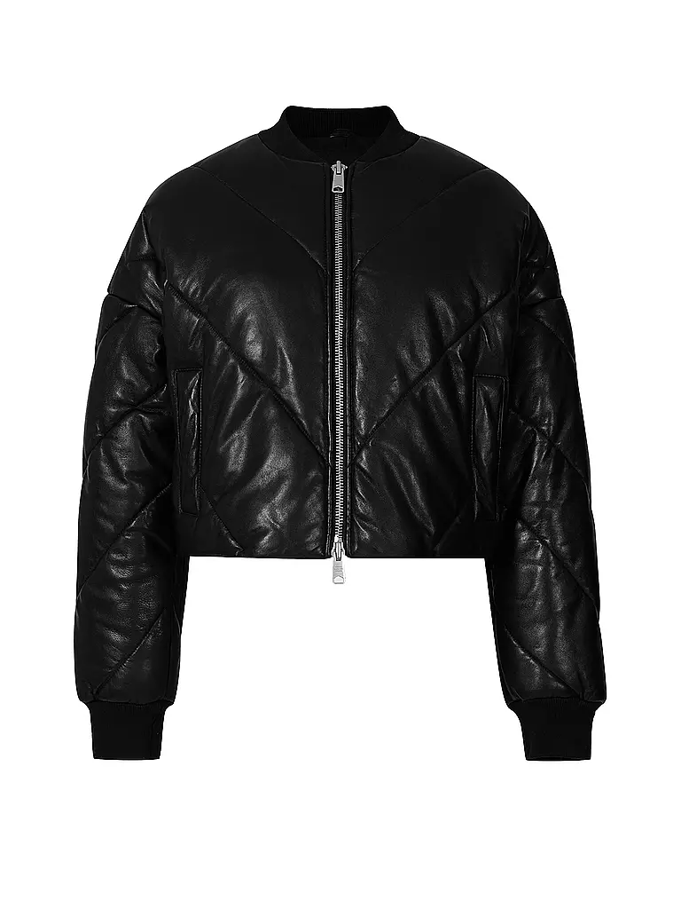 ALLSAINTS | Lederjacke - Blouson | schwarz